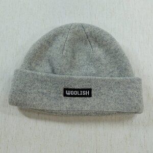 WOOLISH Wolf Game Beanie Hat Gray Merch Official First Edition